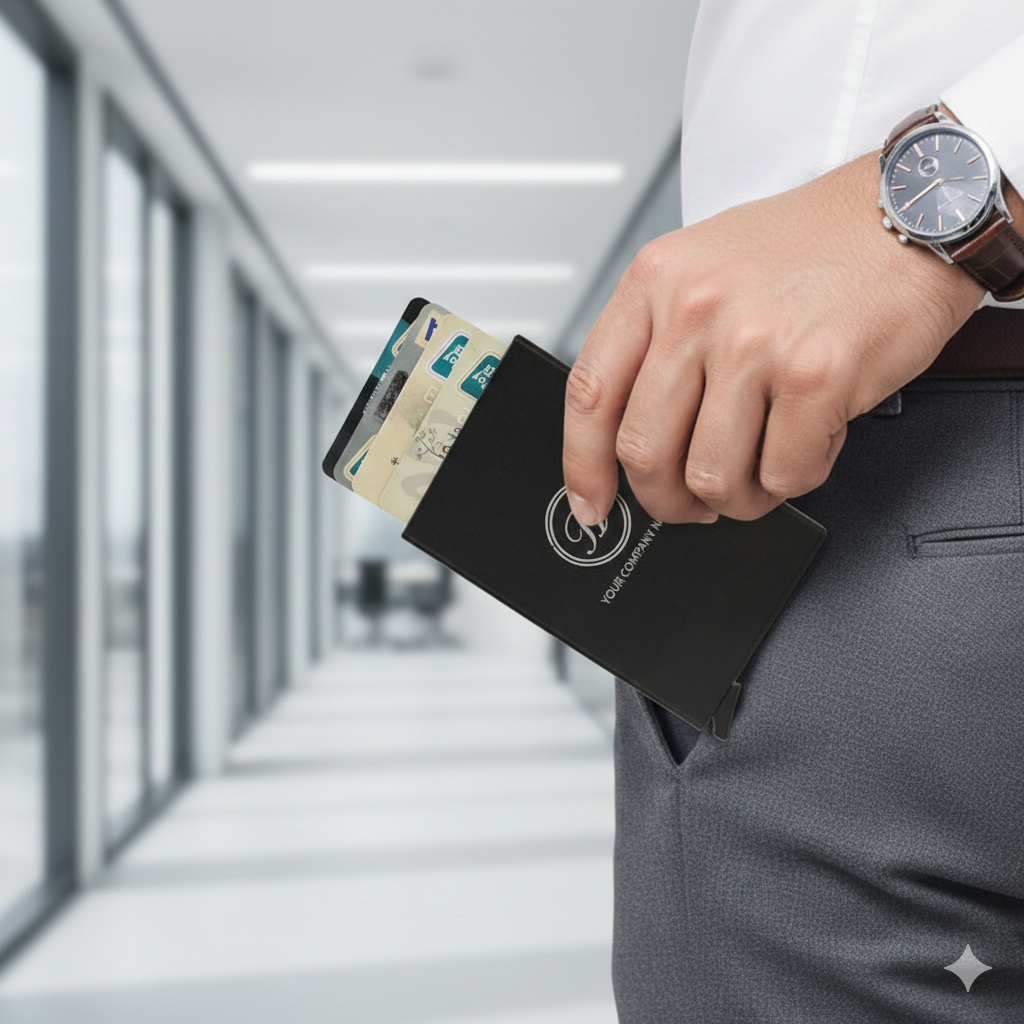 The Executive Minimalist Card Holder - Professional Edition - Image 5